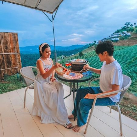 ภูวินคาเฟ่ โฮมสเตย์ Phuwin Cafe Homestay Mon Jam Eksteriør bilde