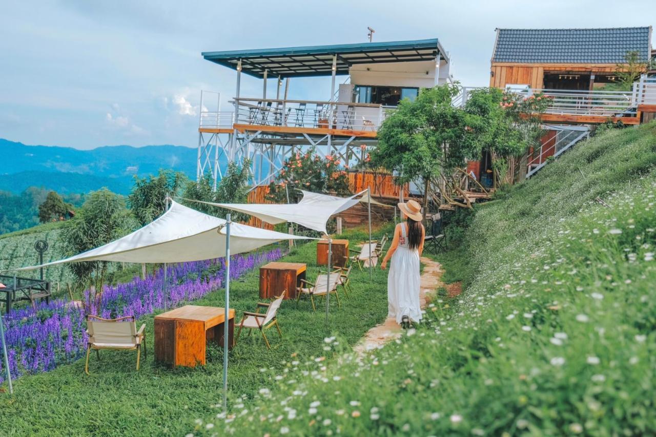 ภูวินคาเฟ่ โฮมสเตย์ Phuwin Cafe Homestay Mon Jam Eksteriør bilde
