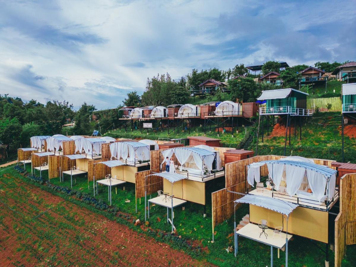 ภูวินคาเฟ่ โฮมสเตย์ Phuwin Cafe Homestay Mon Jam Eksteriør bilde