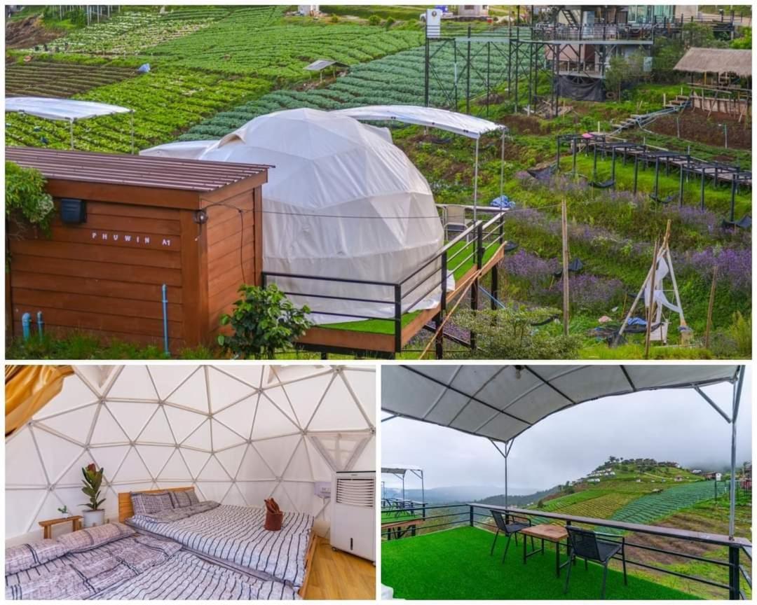 ภูวินคาเฟ่ โฮมสเตย์ Phuwin Cafe Homestay Mon Jam Eksteriør bilde